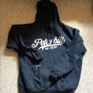 Peterbuilt hoodie w/ bottle opener and can coozie
